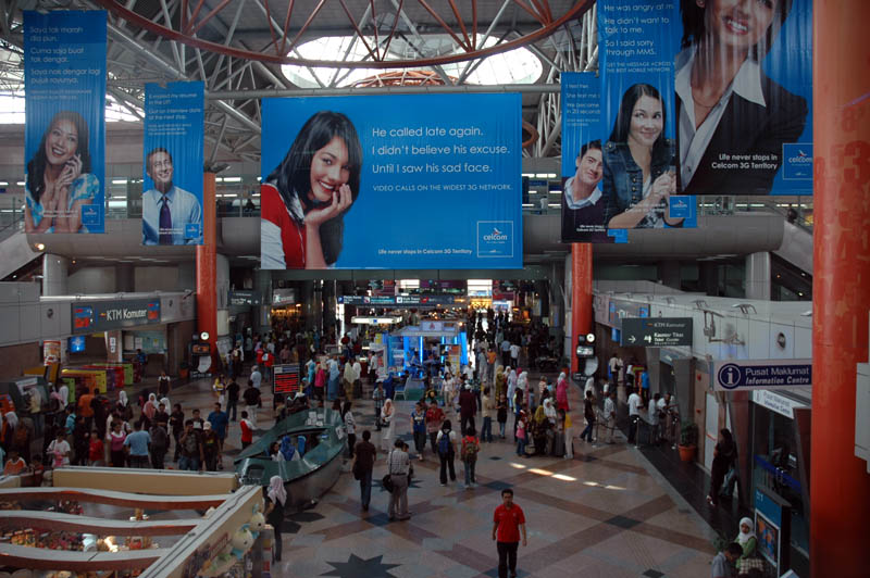 The Ultra-modern KL Sentraal, the  central transportation hub